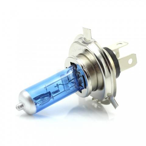 Set De 2 Becuri Halogen H4 55w 50 Alb Xenon 12v Carguard