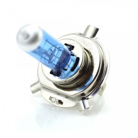 Set De 2 Becuri Halogen H4 55w 50 Alb Xenon 12v Carguard