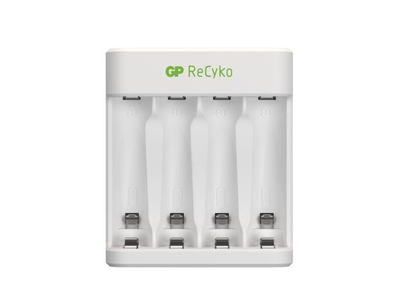Incarcator E411 Aa Aaa R3 R6 Nimh 4 Acumulatori 2000mah Gp Recyko Gpe411210aahc 2b4