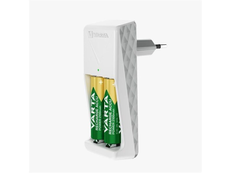 Incarcator Varta Mini Charger 57656 2x Aa Aaa Nimh 2 Acumulatori Aa 2100mah