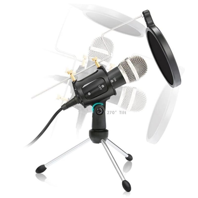 Kit Gaming Microfon Filtru Cos Trepied Jack 35 Mm Vgmsb Varr