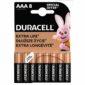 Set 8 Baterie Alcaline Duracell Basic R3 Aaa 8buc Blister
