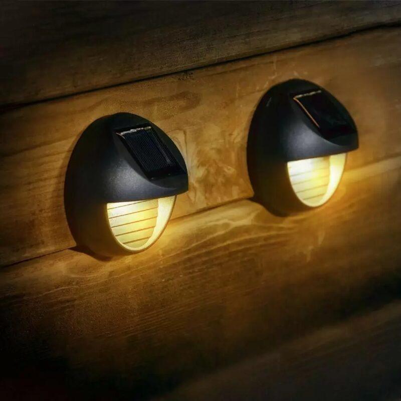 Set Proiector Solar De Perete 6lm 2700k Lumina Calda 2buc Set Modee Ml Ws101