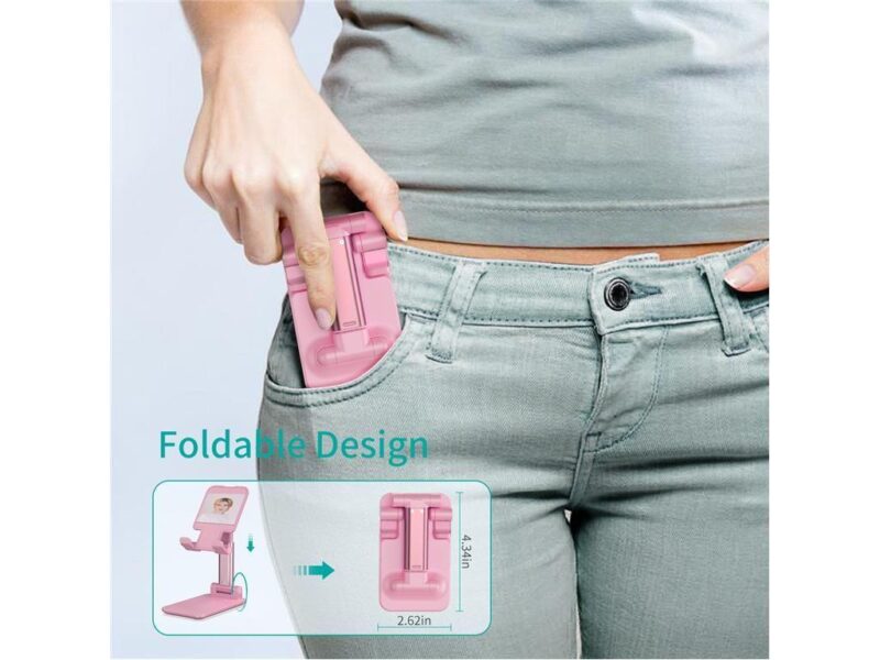 Suport Reglabil De Birou Pentru Telefon Si Tableta Choetech H88 Pk Hw Roz