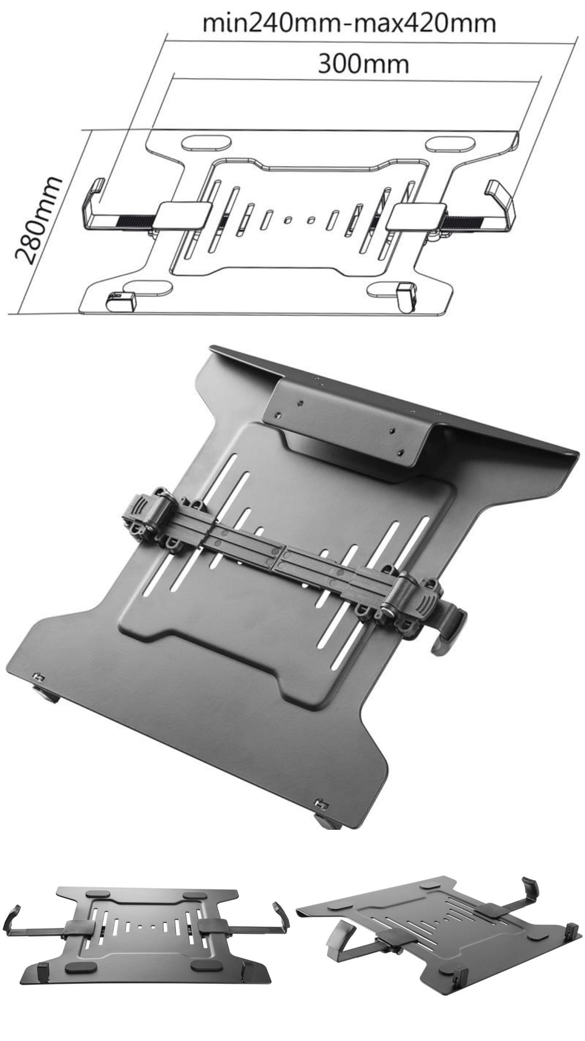 Suport Laptop Din Otel Stell S Saa4000