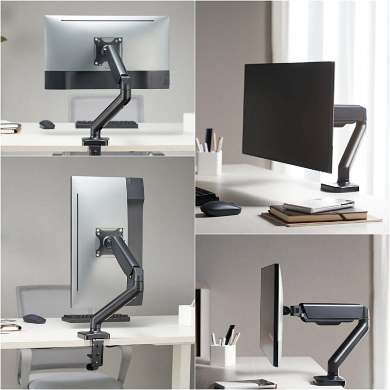 Suport Monitor 13 27 Inch Vesa 75×75 100×100 Cabletech Uch0208 1