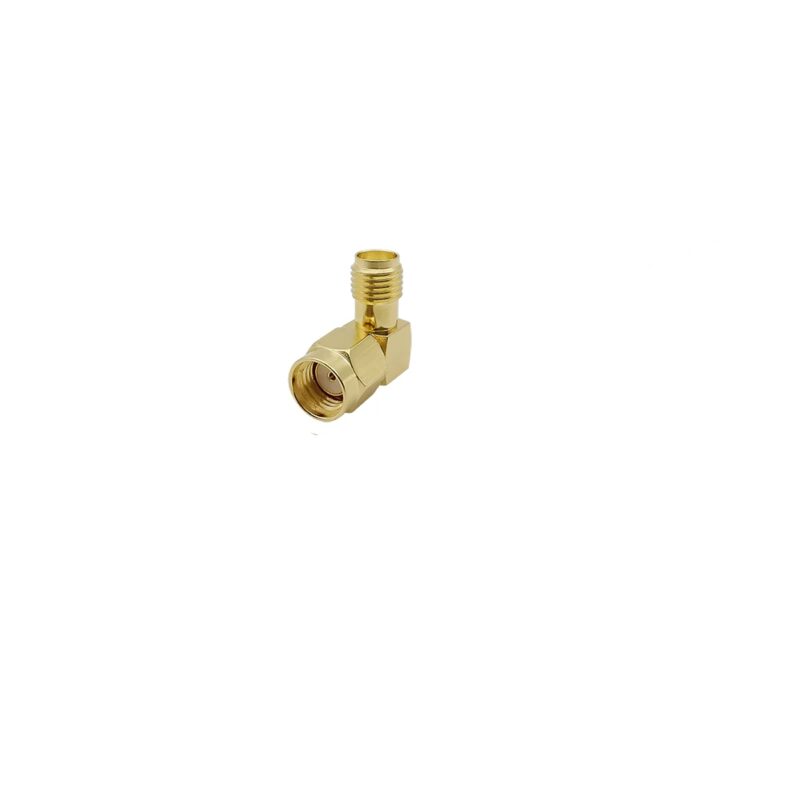 Adaptor Convertor Antena Wifi Rf Coaxial Sma Mama La Rp Sma Tata La 90 Grade 50ohm De Inalta Calitate Cupru Placat Cu Aur