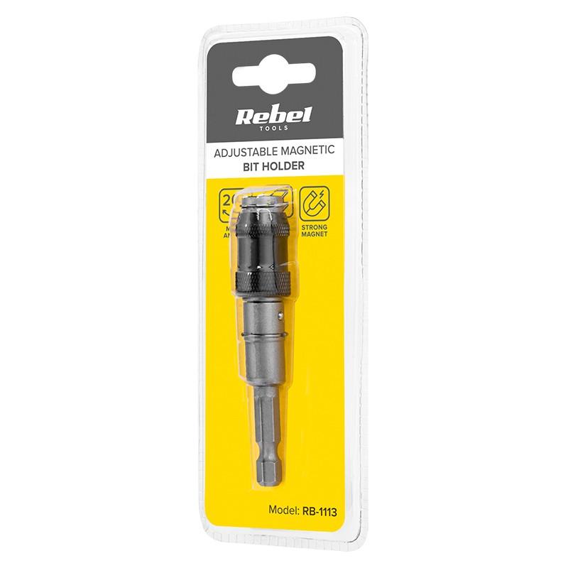 Adaptor Magnetic Ajustabil Pentru Biti Rebel Rb 1113