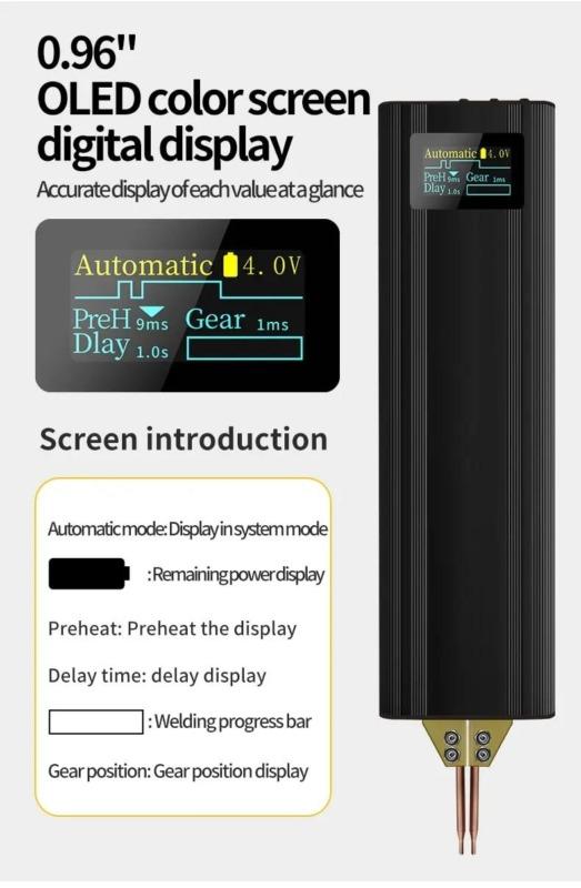 Aparat De Sudura In Puncte 18650 Kit 7 Display Aparat Sudura7