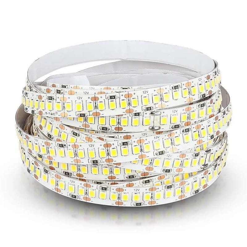 Banda Led Smd2835 12v 17w M 204led M 800lm M 4000k Ip20 5m V Tac Sku 212462