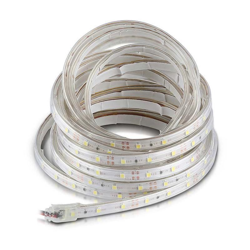 Banda Led Smd3528 12v 32w M 60led M 420lm M Albastru Ip65 5m V Tac Sku 212035