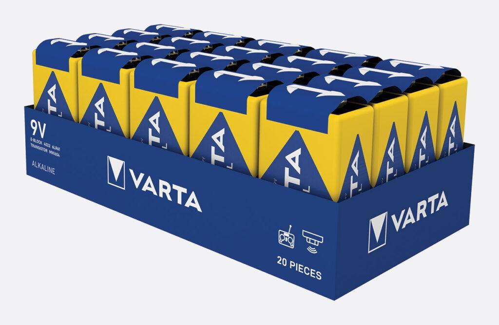 Baterie 6lr61 9v Varta Industrial Pro Alcalina