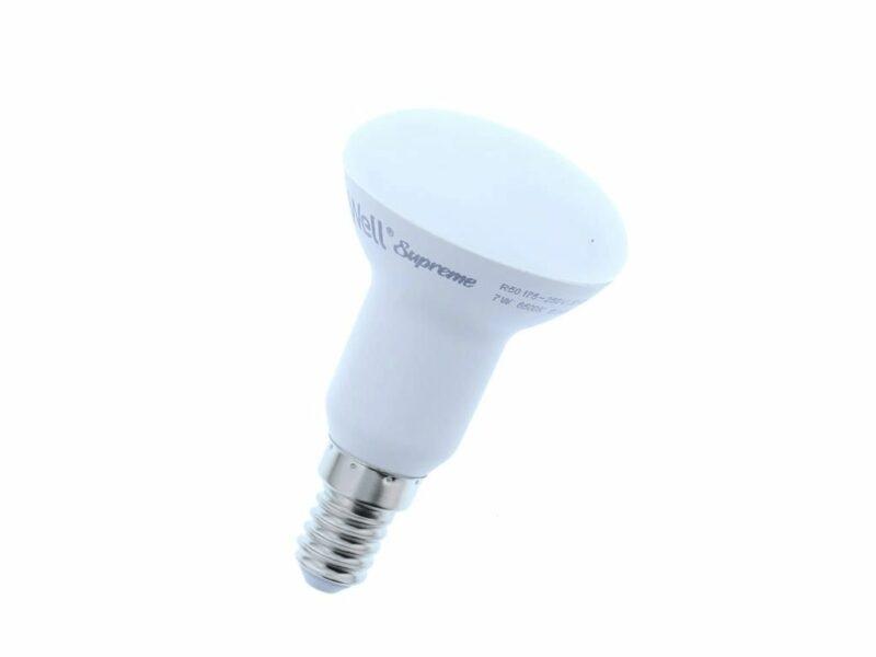 Bec Spot Led R50 E14 7w 230v 650lm 6500k Lumina Rece Supreme Well Ledlc R507e14 07 Wl