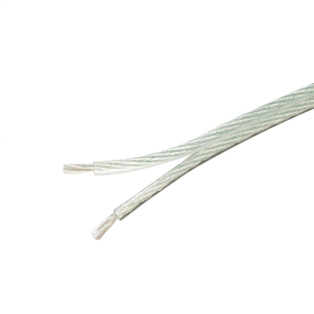 Cablu audio 2x2.5mm premium cupru argintat OFC 1m SAL KL 2