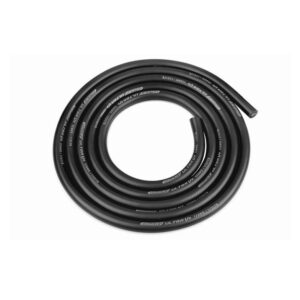 Cablu siliconic multifilar 10AWG 5.26mm2 negru 1m