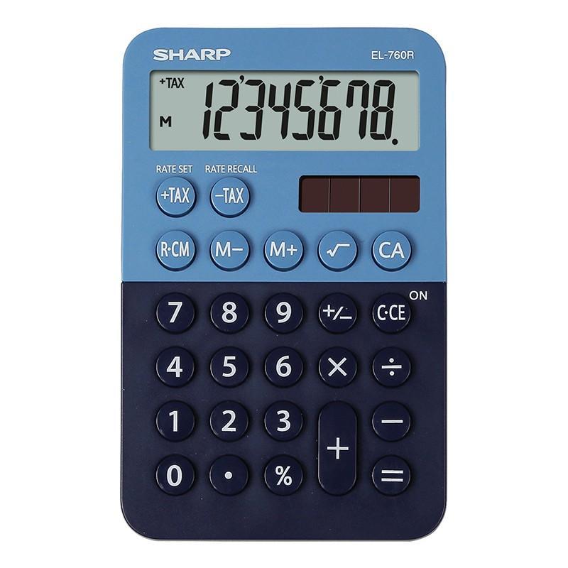Calculator Birou Profesional 8 Cifre Sharp El 760rb Bl Shel760