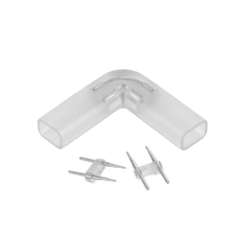 Conector L Pentru Banda Led Flexibila 8mm 230v Ps 883