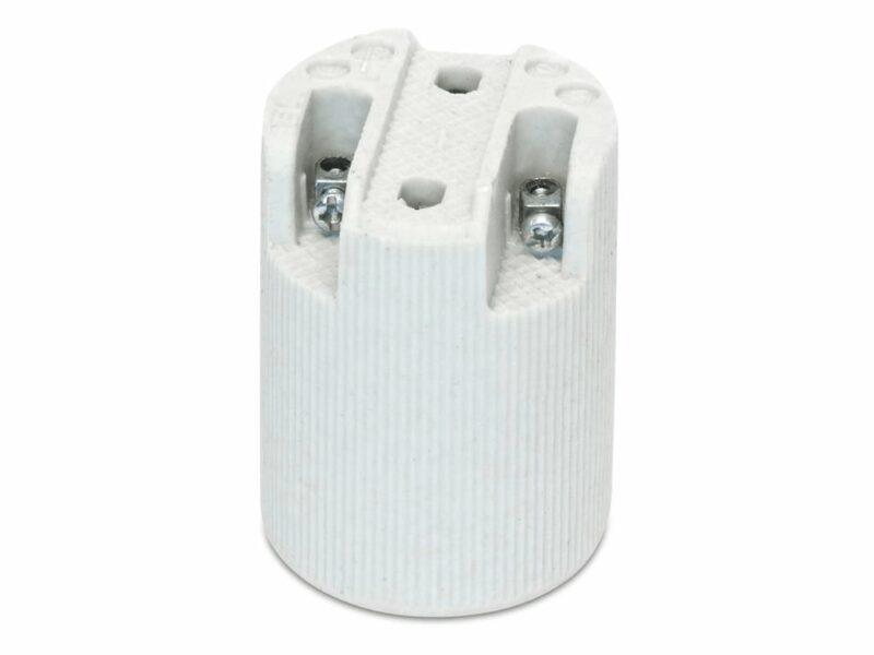 Dulie E14 Portelan Alb Oe 14p Plastrol