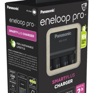 Incarcator Eneloop Pro Panasonic Smartplus Quick Nimh Inclus 4x Aa R6 Pro 2500mah K Kj55hcd40e