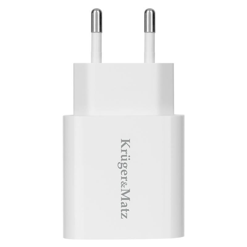 Incarcator Retea Power Delivery 18w 1x Usb Type C Pd Krugermatz Km0850