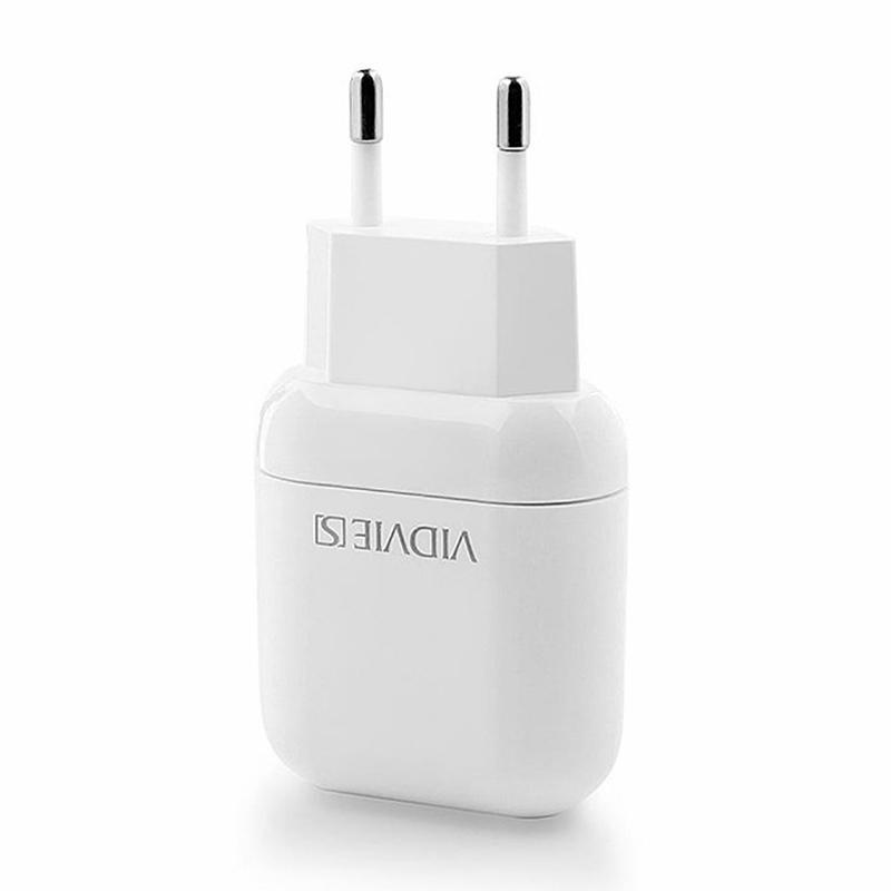 Incarcator Retea Usb 2400ma Vidvie Ce12 White Gsm1037