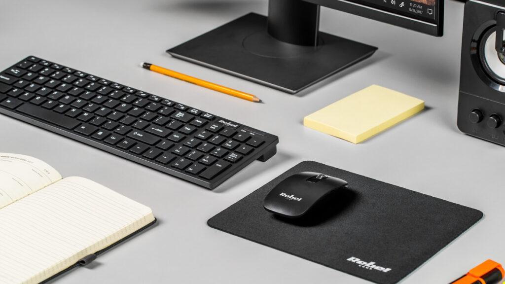 Kit Tastatura Si Mouse Wireless Ws300 Rebel Kom1002