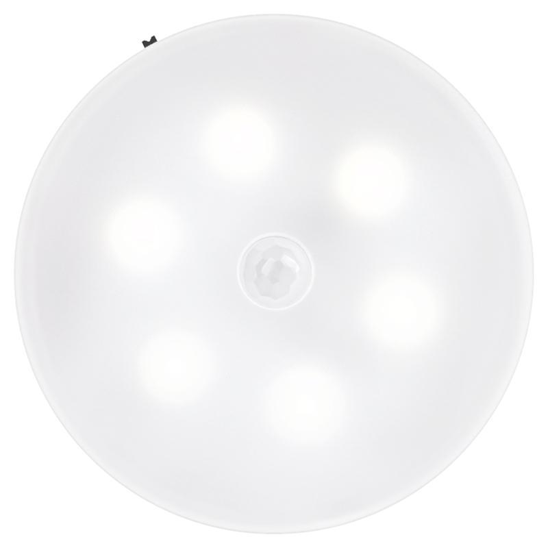 Lampa 6xled Smd 06w 40lm 4000k Alb Neutru Cu Magnet Senzor De Micare Si Acumulator Zar0550 1