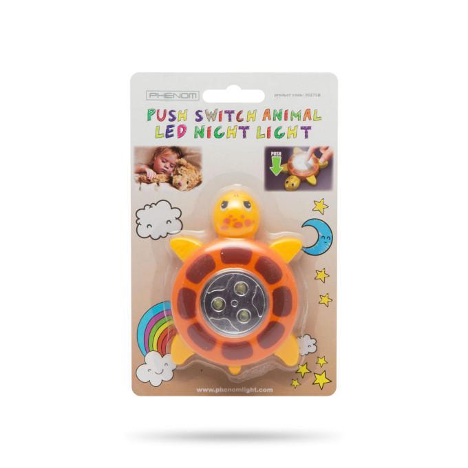 Lampa Cu Led De Veghe Decorativa Broasca Testoasa Cu Buton 20273b Phenon