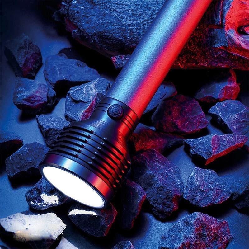 Lanterna Aluminiu Led 5w Gri Acumulator 37v Platinet Paf07