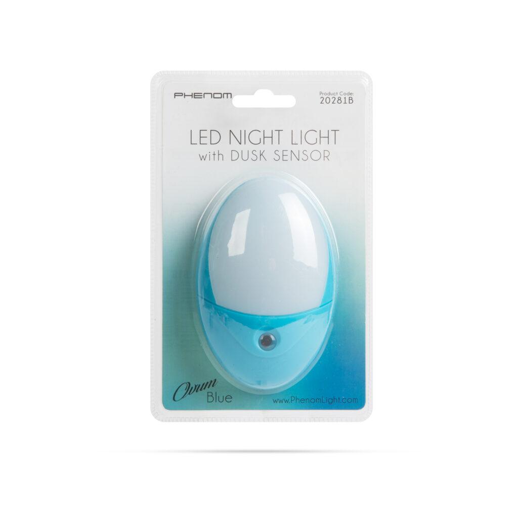 Lumina De Veghe Albastra 6x Led 6000k Lumina Alb Rece Cu Senzor 05w 230v 20281b Phenom