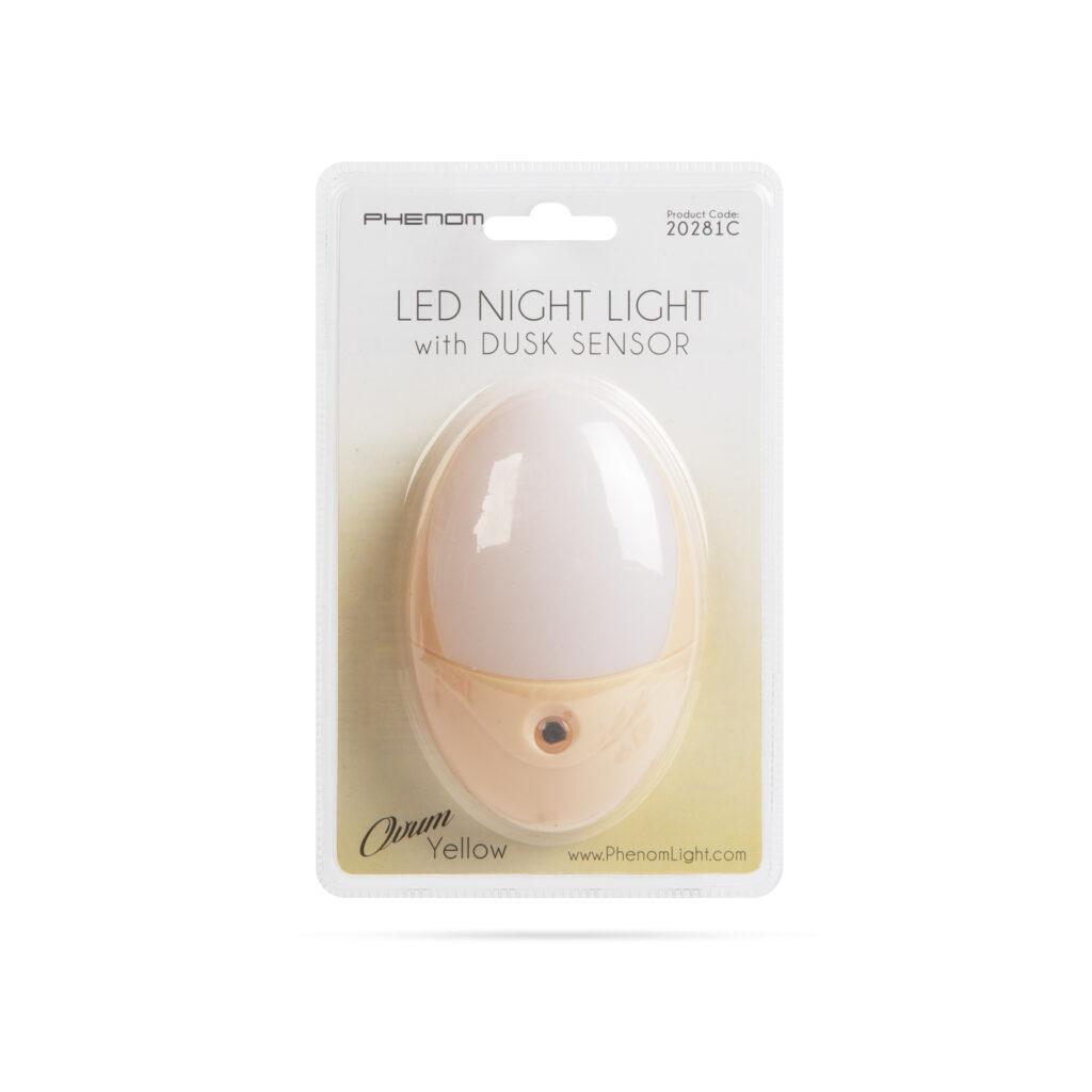 Lumina De Veghe Galbena 6x Led 6000k Lumina Alb Rece Cu Senzor 05w 230v 20281c Phenom