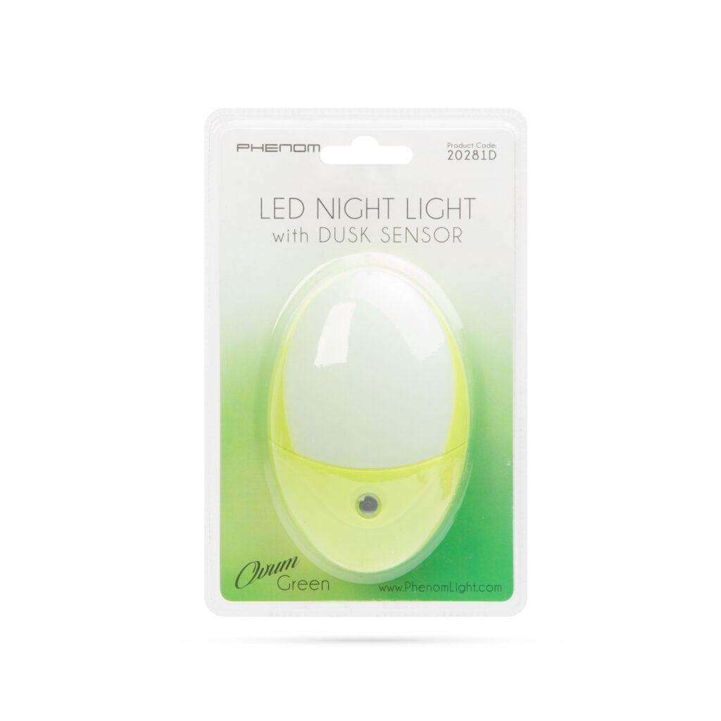 Lumina De Veghe Verde 6x Led 6000k Lumina Alb Rece Cu Senzor 05w 230v 20281d Phenom