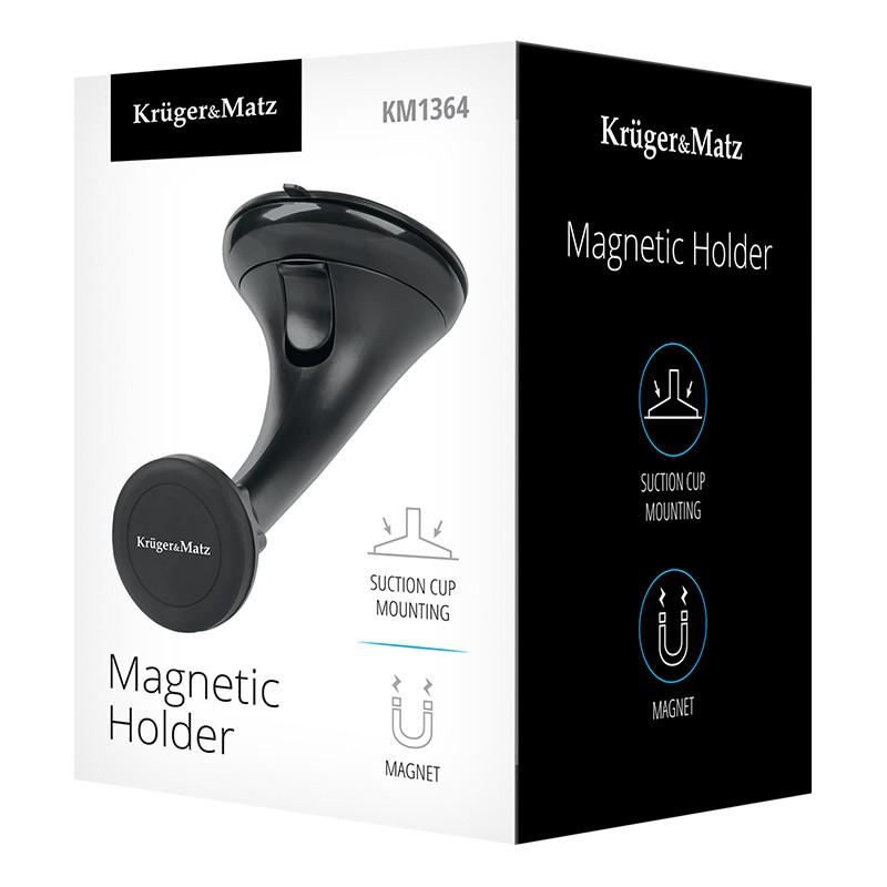 Suport Auto Cu Ventuza Magnetic Pentru Telefon Krugermatz Km1364