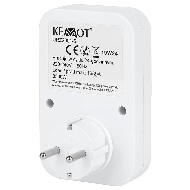 Temporizator Mecanic Ts Wf1 Priza Schuko 3500w Urz2001 5