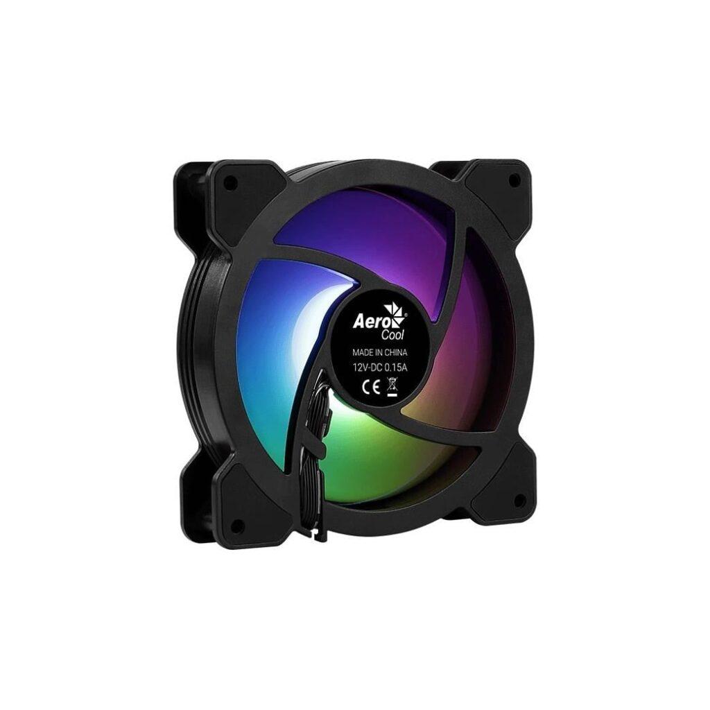 Ventilator Aerocool Saturn 120x120x25mm 12v Argb Led Rulmenti Hydraulic Bearing Anti Vibratii 1000rpm Saturn 12f Argb