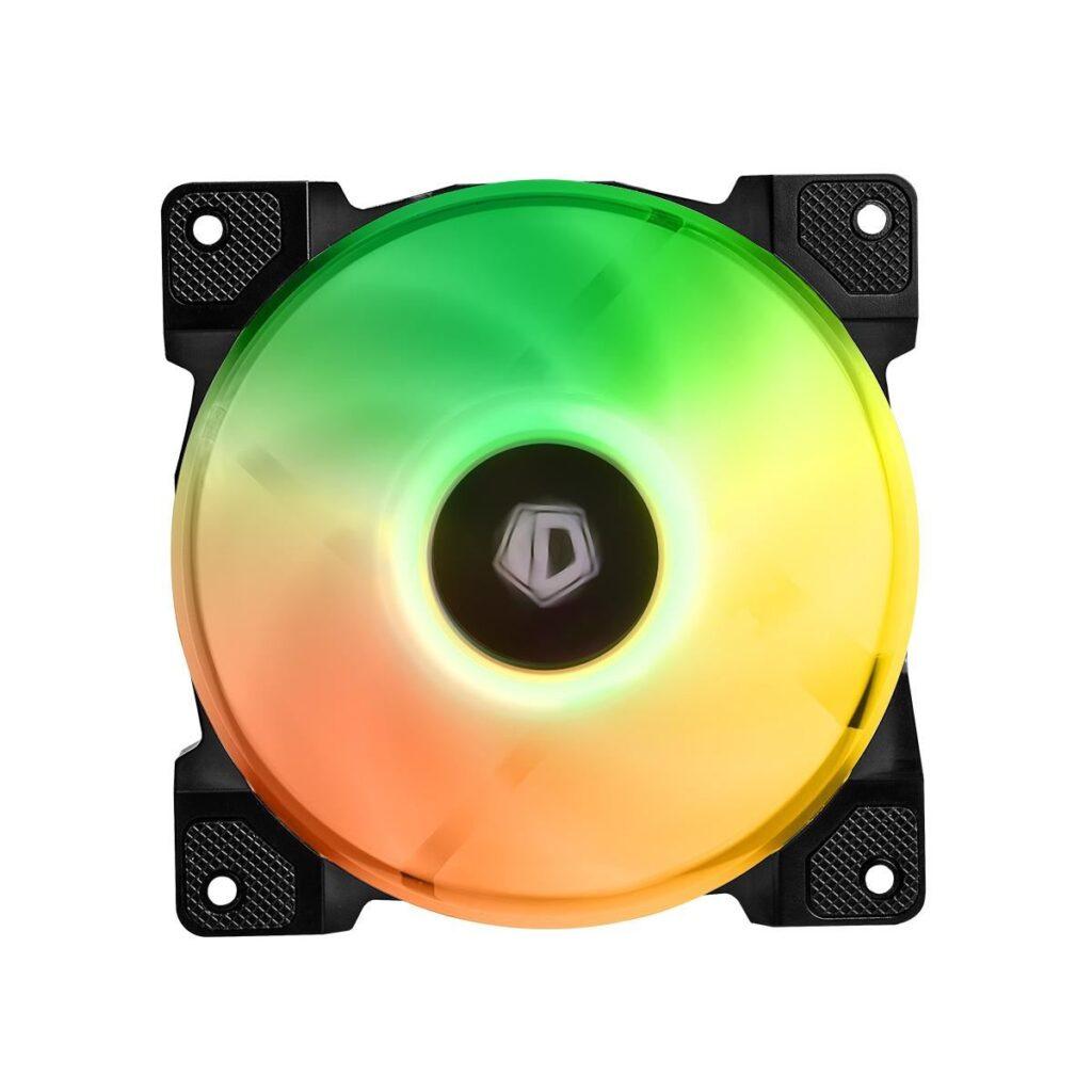 Ventilator Id Cooling Df 12025 120mm 12v Argb Hydraulic Bearing Anti Vibratii 900 2000rpm 4pin Pwm Si 3pin Df 12025 Argb