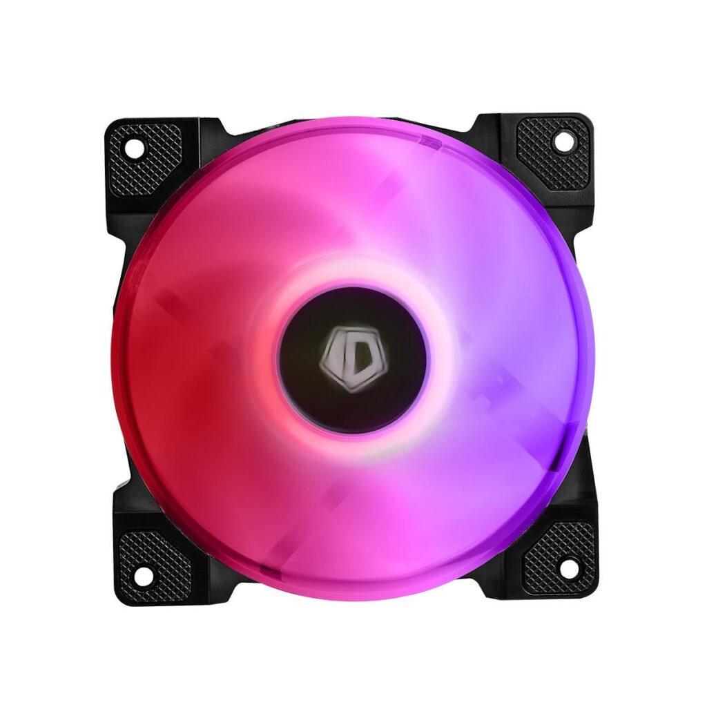 Ventilator Id Cooling Df 12025 120mm 12v Argb Hydraulic Bearing Anti Vibratii 900 2000rpm 4pin Pwm Si 3pin Df 12025 Argb