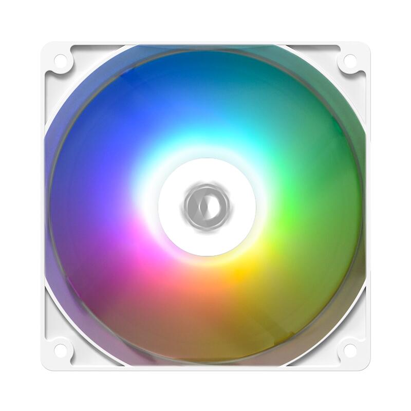 Ventilator Id Cooling Xf 120 120mm 12v Alb Argb Hydraulic Bearing Anti Vibratii 500 1500rpm 4pin 3pin Xf 120 Argb W