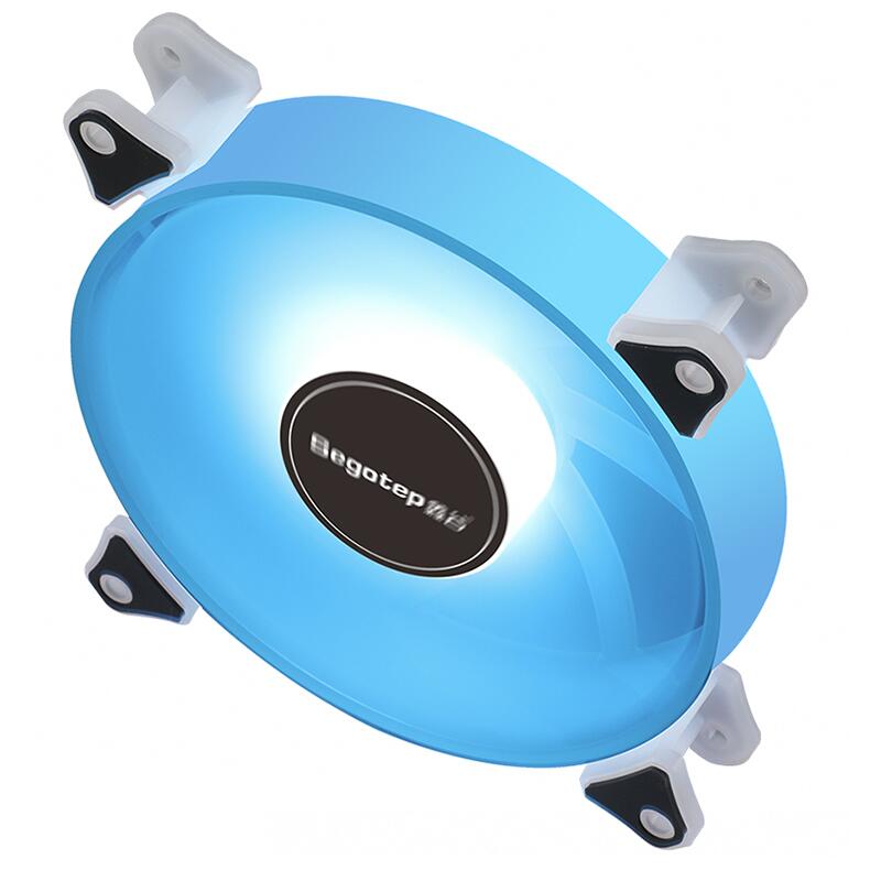 Ventilator Segotep Hb 12 120x120x25mm 12v Negru Argb Led Hydraulic Bearing Anti Vibratii 600 1800rpm 4pin 3pin Romantic 12