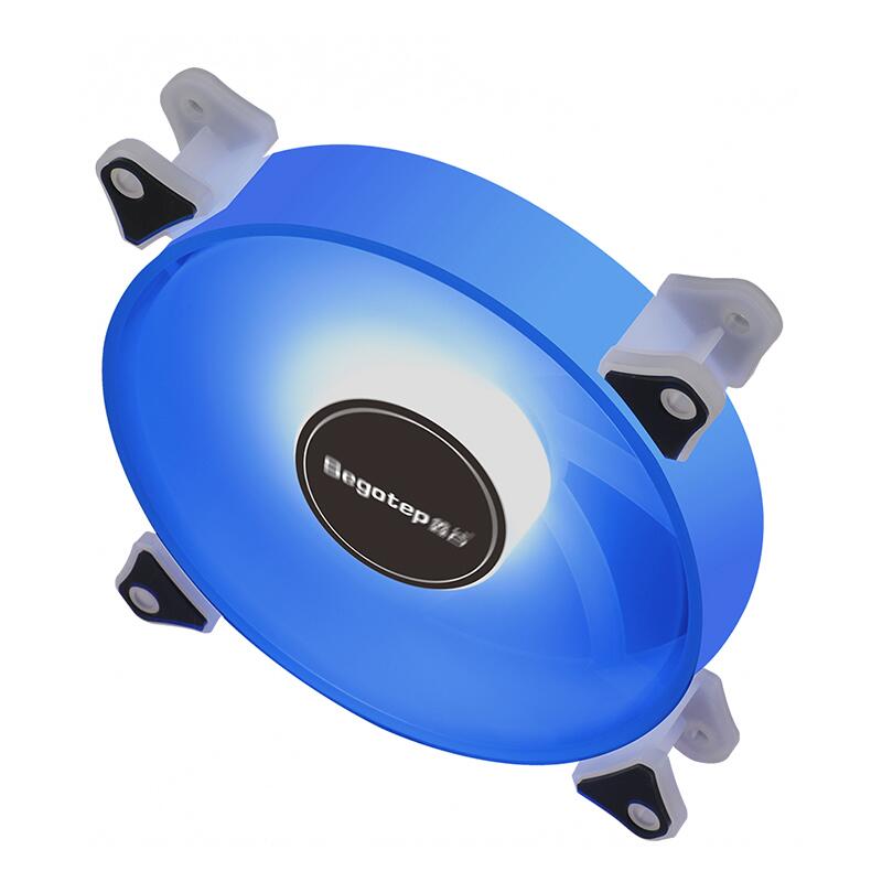 Ventilator Segotep Hb 12 120x120x25mm 12v Negru Argb Led Hydraulic Bearing Anti Vibratii 600 1800rpm 4pin 3pin Romantic 12