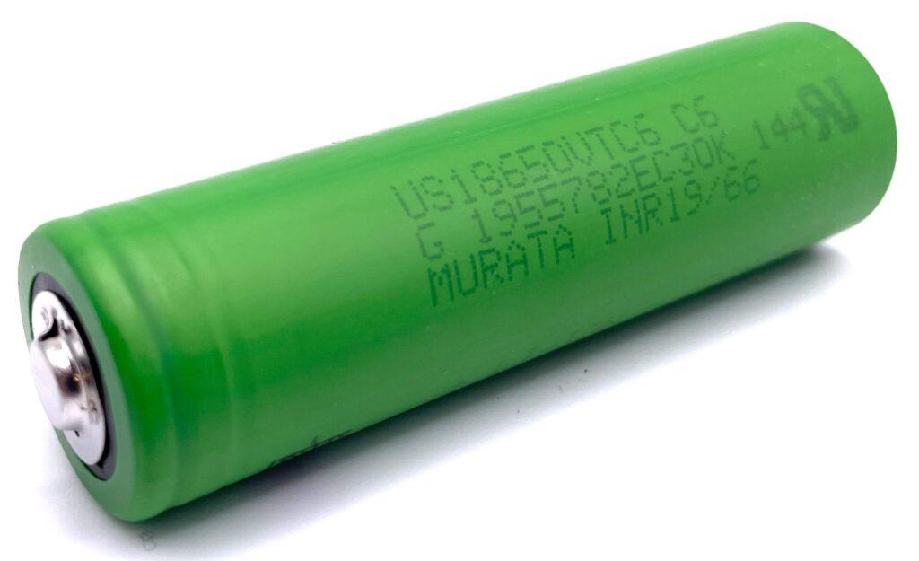 Acumulator LI-ION 3.6V 3120mAh 30A SONY MURATA US18650VTC6 BUTTON TOP