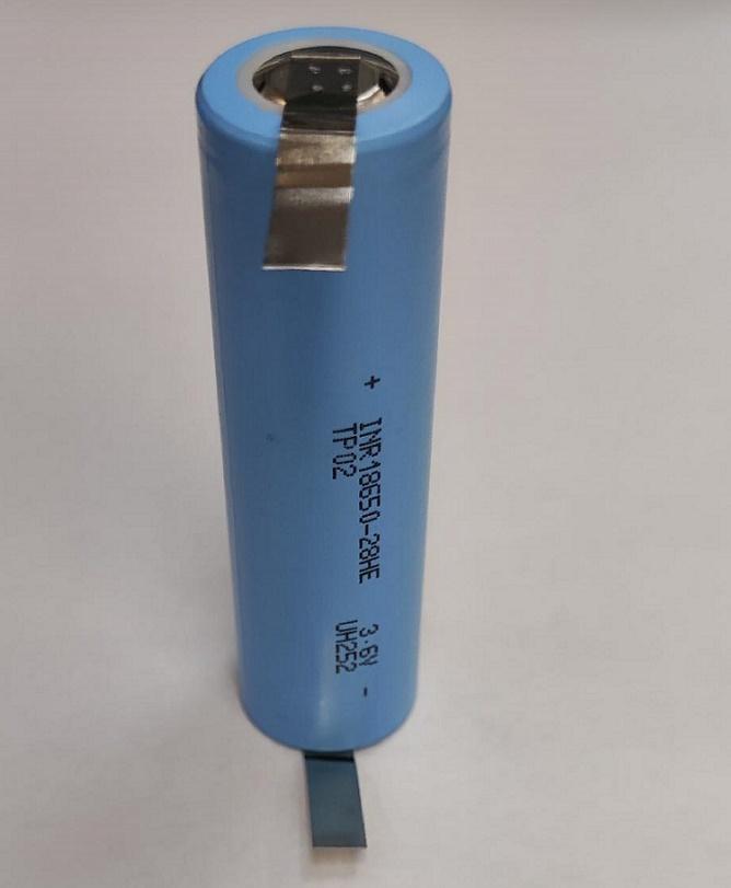 Acumulator Tenpower 18650 36v 2800mah 10a Cu Lamele Terminale In U Inr18650 28heu