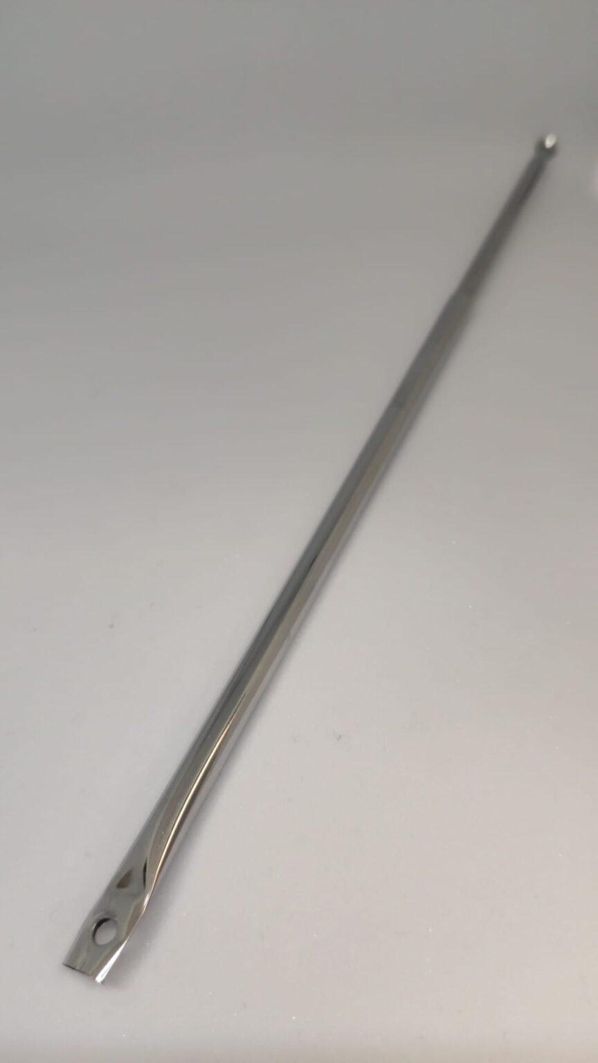 Antena Telescopica Radio Fm 78cm 25cm Prindere Cu Surub