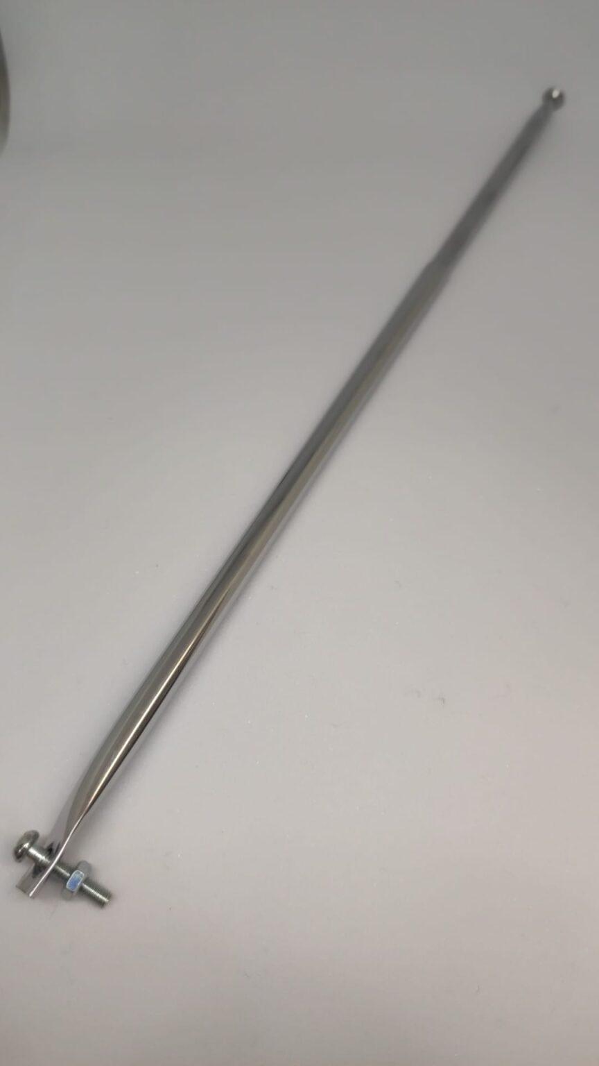 Antena telescopica radio FM 78cm/25cm prindere cu surub