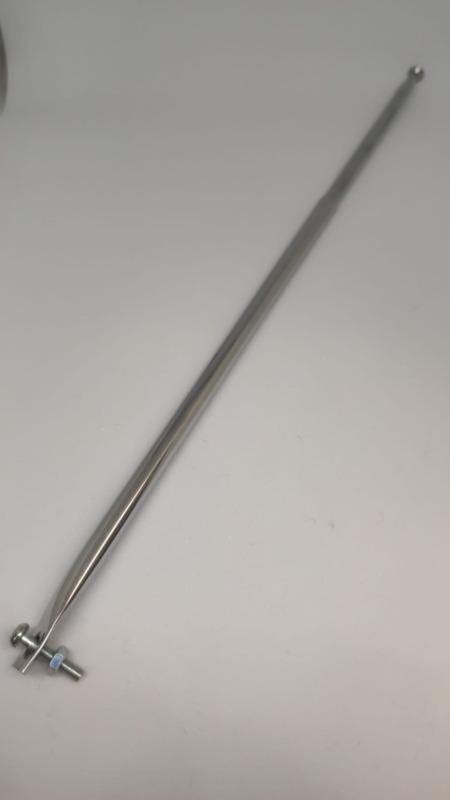 Antena telescopica radio FM 78cm/25cm prindere cu surub