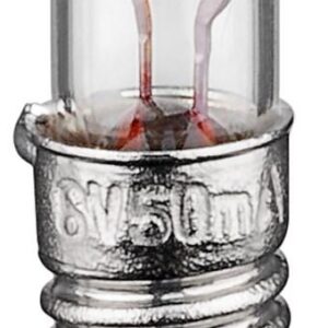 Bec miniatural incandescent E5 12V(DC) 80mA alb cald 2700K Goobay 9521