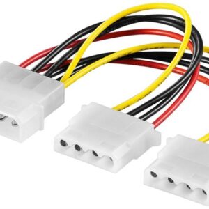 Cablu Adaptor Splitter Alimentare Molex 525 La Molex 2x 525 15cm