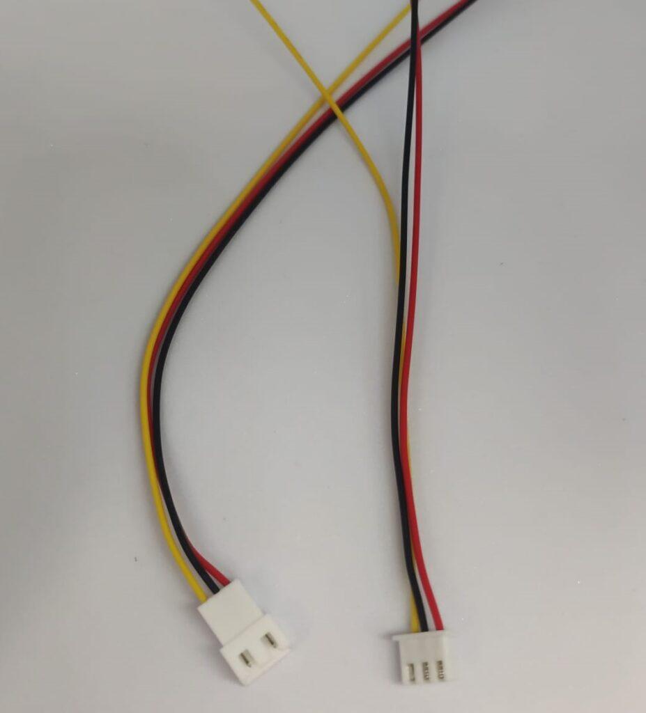 Cablu Cu Conectori 3pini Pas 254 Mm Mama Si Tata Cu Fire Set 2buc