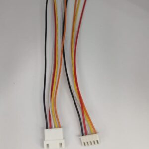 Cablu cu conectori 5pini pas 2.54 mm mama si tata cu fire set 2buc