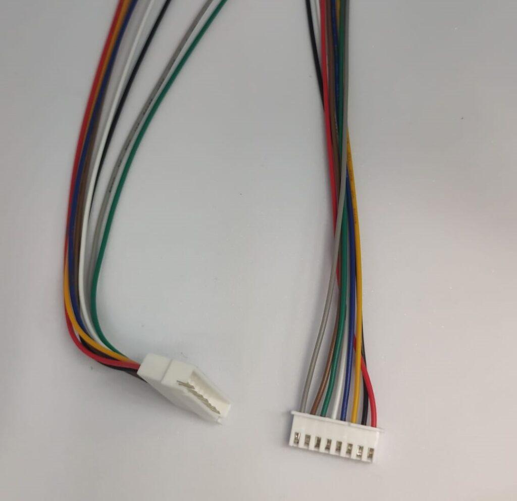 Cablu Cu Conectori 8pini Pas 254 Mm Mama Si Tata Cu Fire Set 2buc